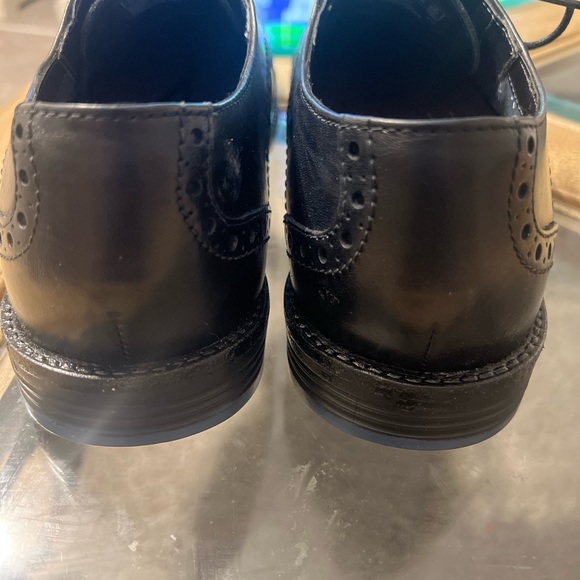 NWOB Clarks Wingtip Full Brogue Black Leather Oxford Men Shoes 11.5M - Picture 8 of 15